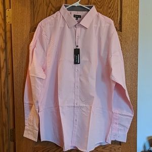 NWT Men's 2XL Galaxy Button down dress shirt
